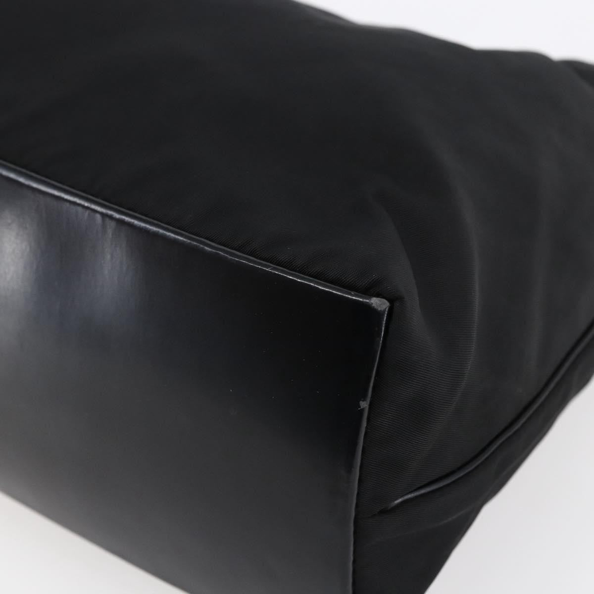 Prada Hobo Tessuto, BLACK, NYLON, Shoulder bag