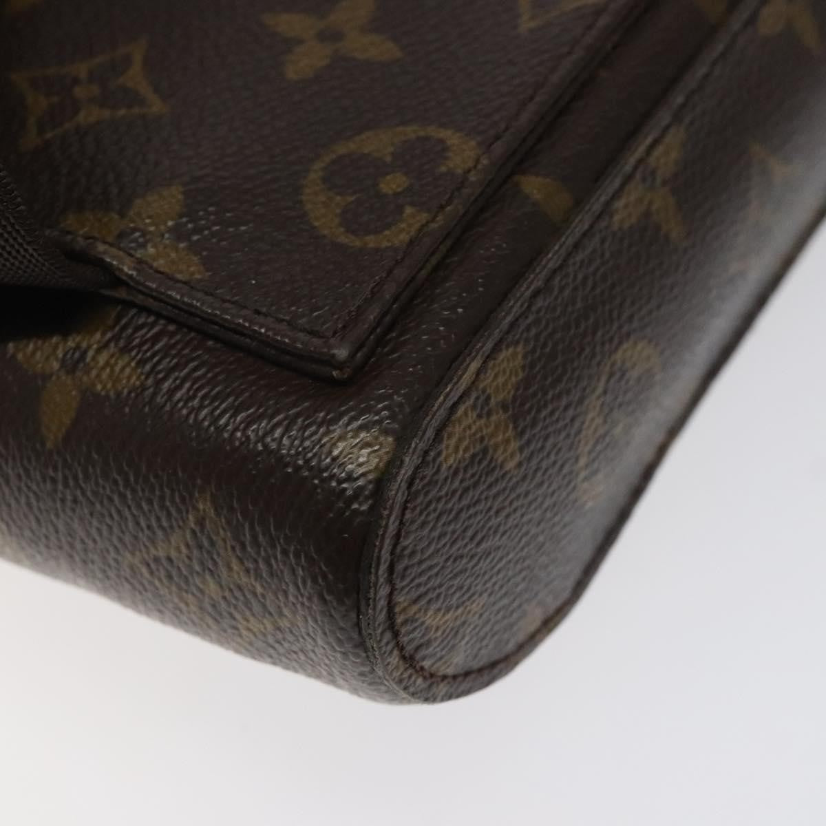 Louis Vuitton Geronimos Waist Bag Monogram Canvas, BROWN, CANVAS, Travel bag
