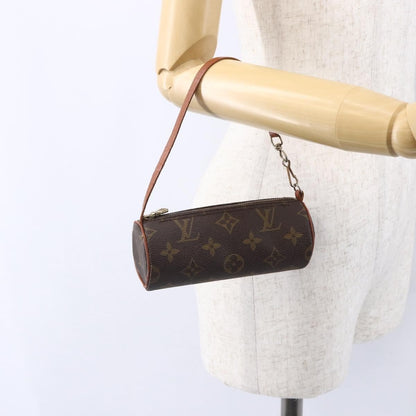 Louis Vuitton Papillon Pochette Monogram Canvas, BROWN, CANVAS, Clutche & pouche