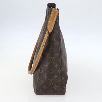 Louis Vuitton Looping Handbag Monogram Canvas, BROWN, CANVAS, Shoulder bag