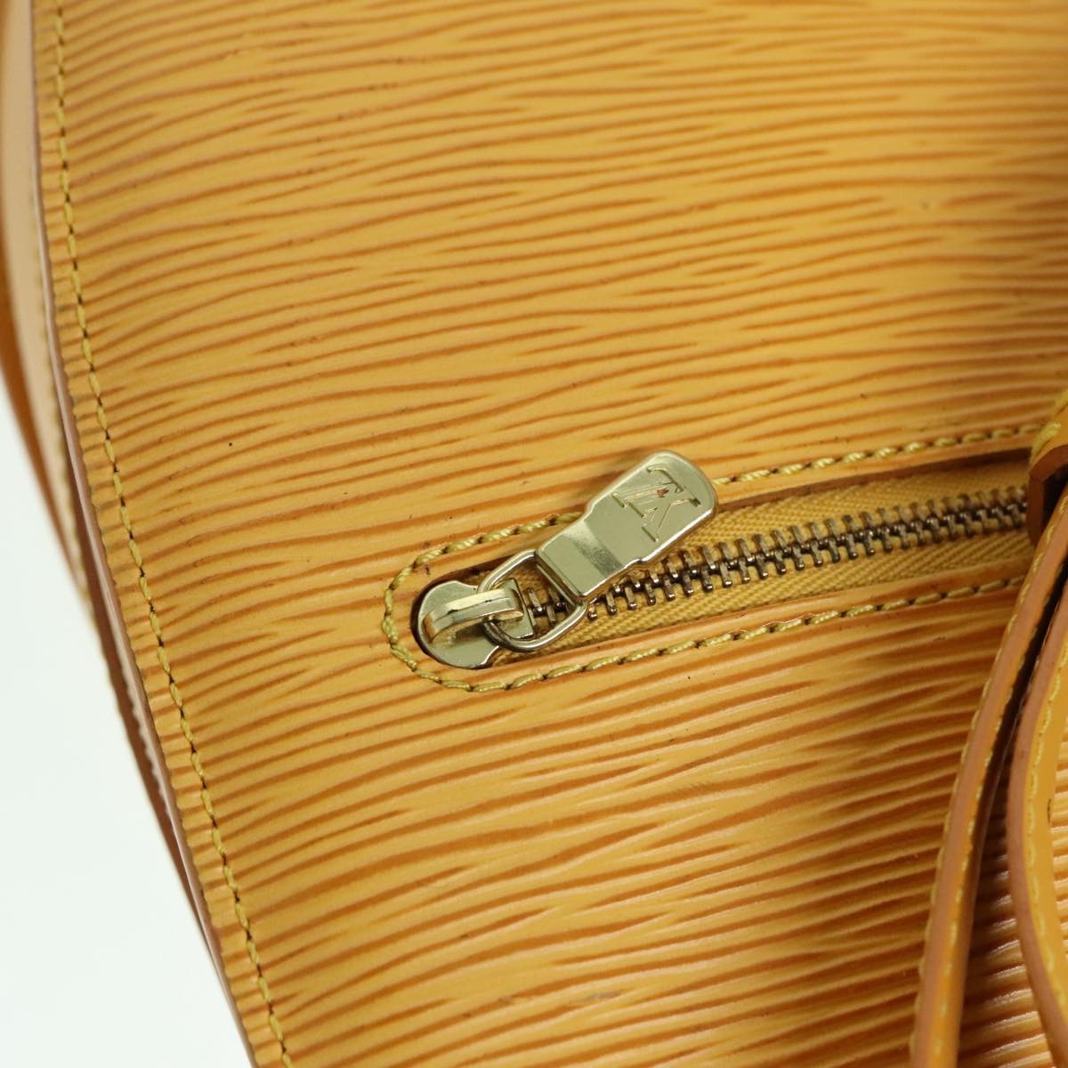 Louis Vuitton Mabillon Backpack Epi Leather, YELLOW, LEATHER, Backpack