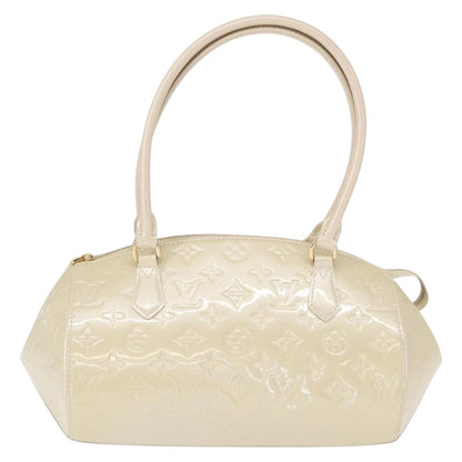 Louis Vuitton Sherwood Handbag Monogram Vernis, BEIGE, PATENT_LEATHER, Handbag