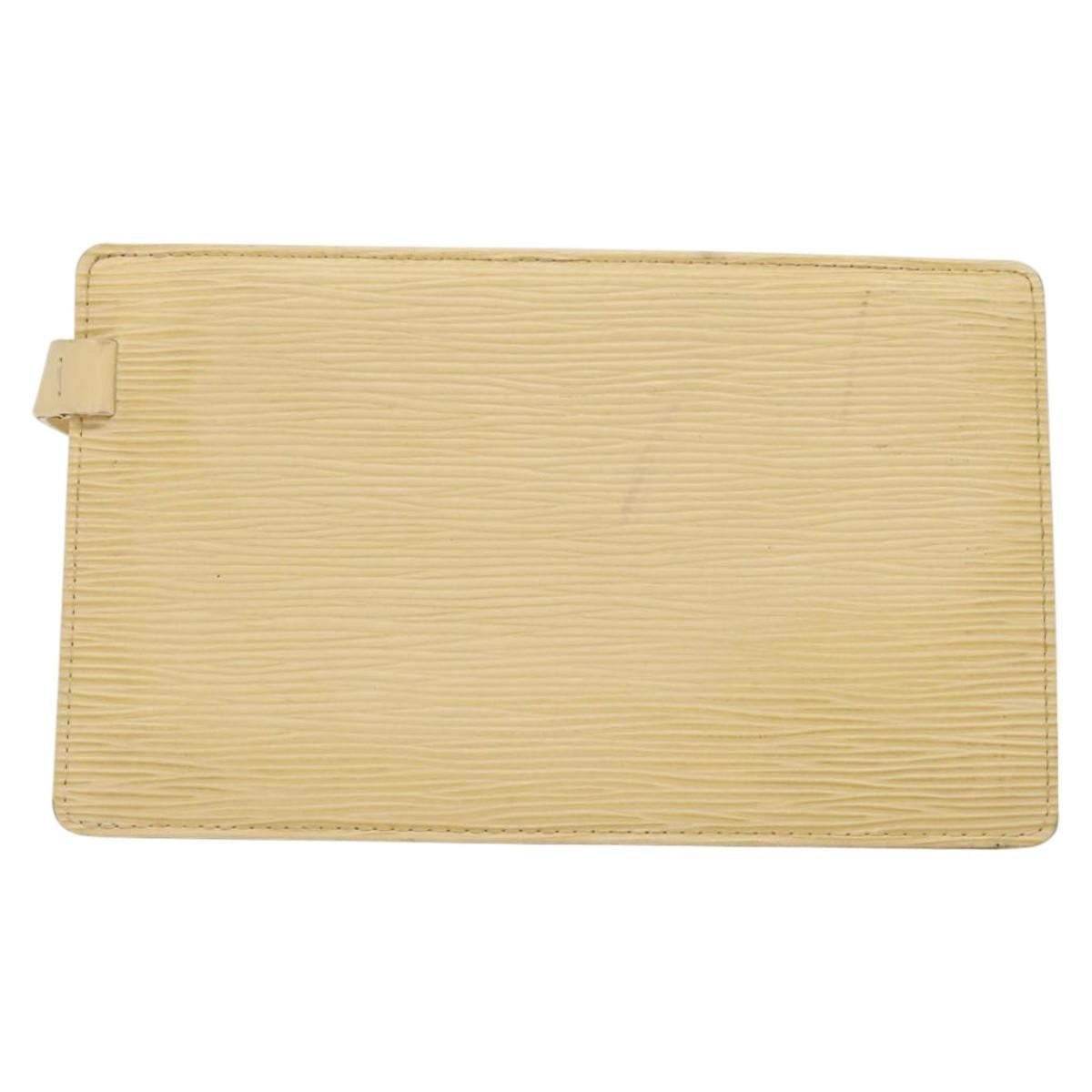 Louis Vuitton Rochelle Waist Bag Epi Leather, BEIGE, LEATHER, Travel bag