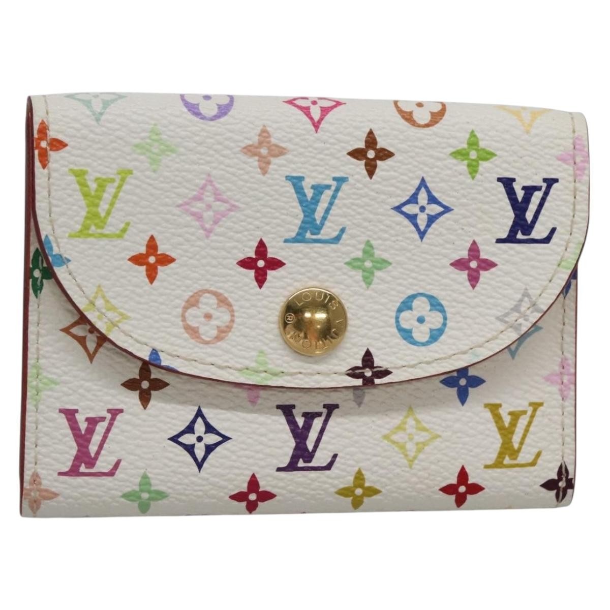 Louis Vuitton Rosalie Flap Coin Purse Limited Edition Vivienne Damier, MULTICOLOUR, CANVAS, Wallets