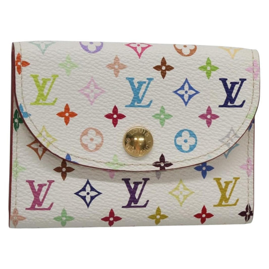 Louis Vuitton Rosalie Flap Coin Purse Limited Edition Vivienne Damier, MULTICOLOUR, CANVAS, Wallets