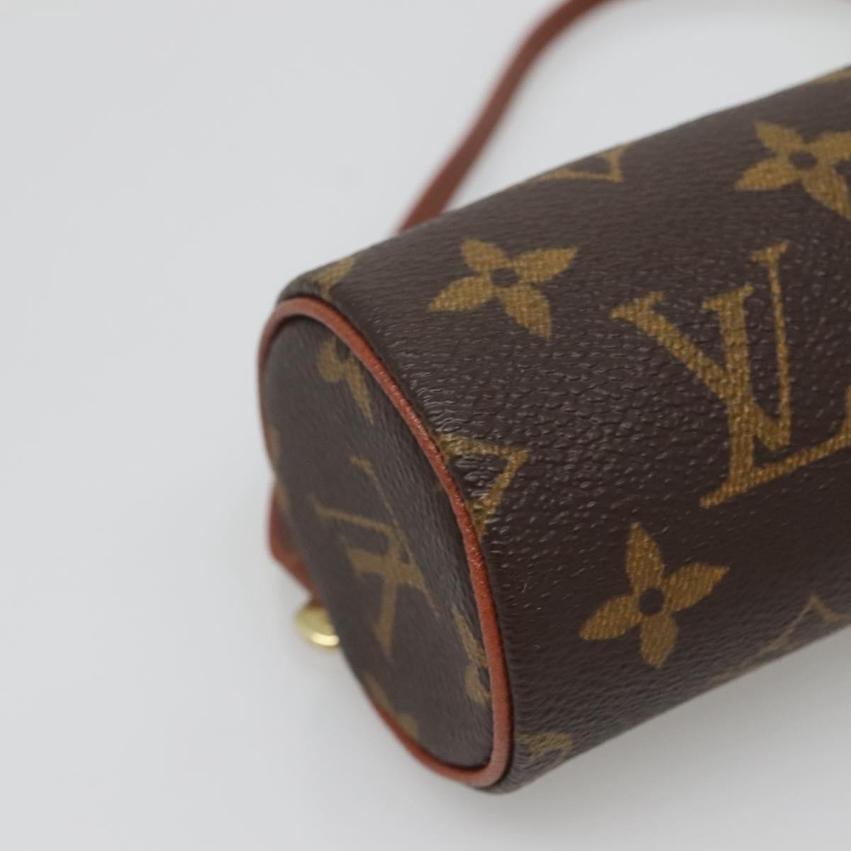 Louis Vuitton Papillon Pochette Monogram Canvas, BROWN, CANVAS, Handbag