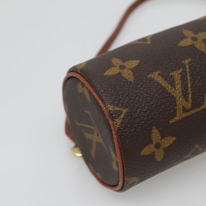 Louis Vuitton Papillon Pochette Monogram Canvas, BROWN, CANVAS, Handbag
