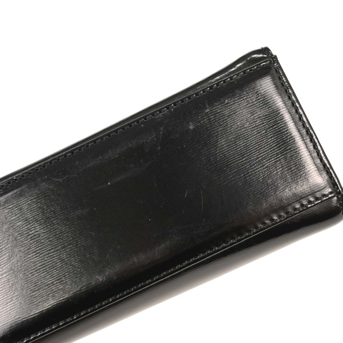 Saint Laurent Vintage Handbag Leather, BLACK, LEATHER, Handbag