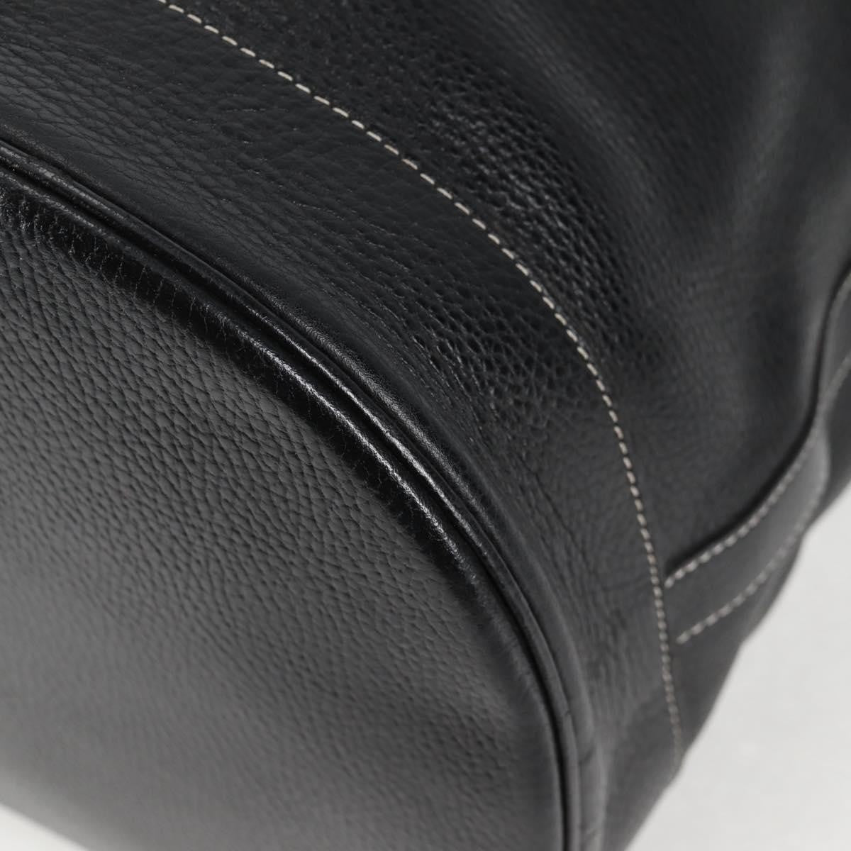 Hermes HERMES Shoulder Bag Leather, BLACK, LEATHER, Shoulder bag