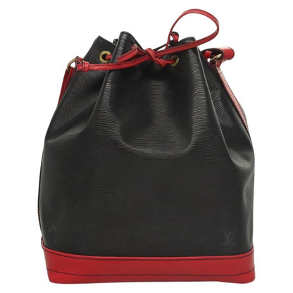 Louis Vuitton Bicolor Noe Handbag Epi Leather, Black, Leather, Shoulder Bag