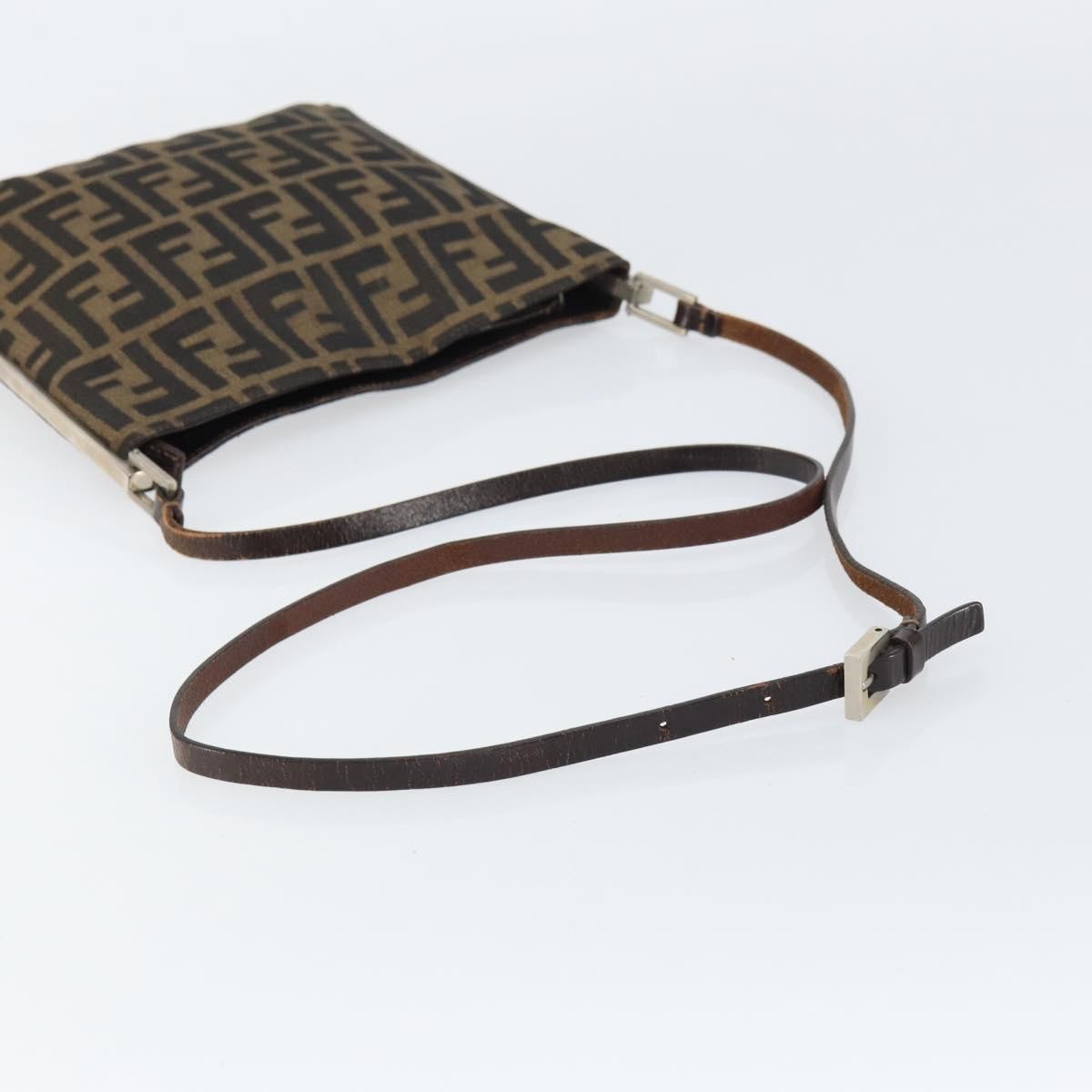 Fendi Vintage shoulderbag Canvas, BROWN, CANVAS, Shoulder bag