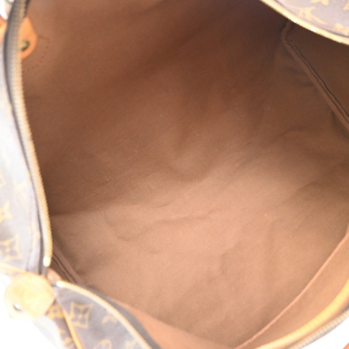 Louis Vuitton Speedy Handbag Monogram Canvas, Brown, Canvas, Handbag