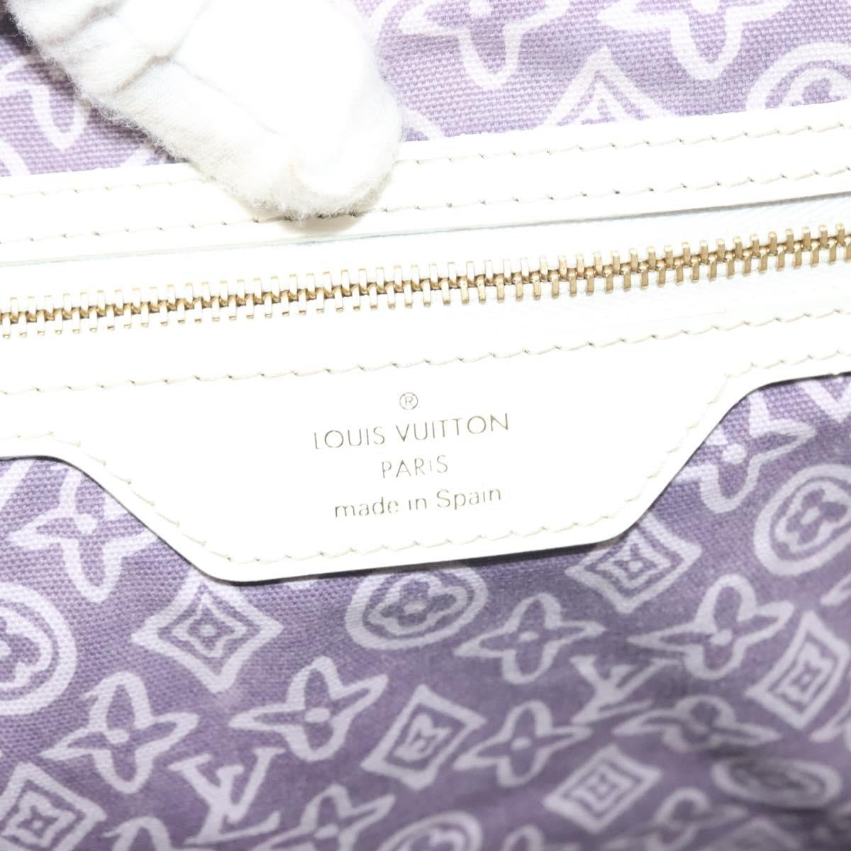Louis Vuitton Tahitienne Cabas Canvas, PURPLE, CANVAS, Tote bag