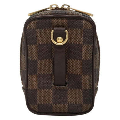 Louis Vuitton Etui Okapi Camera Case Damier, BROWN, CANVAS, Travel bag