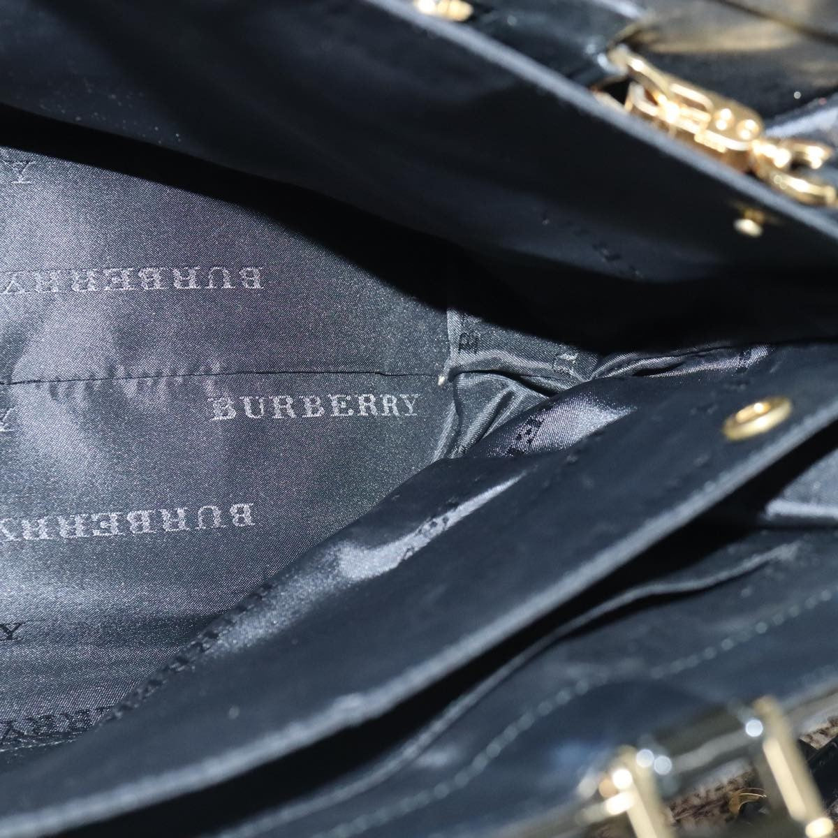 Burberry Vintage tote bag Wool, BEIGE, WOOL, Tote bag