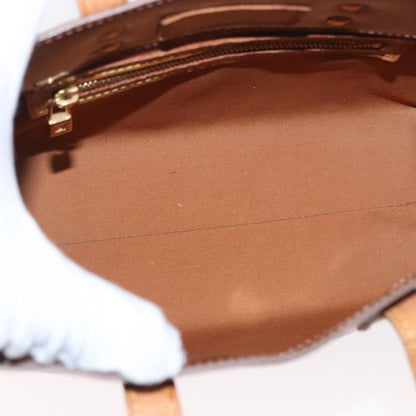 Louis Vuitton Reade Handbag Monogram Vernis, BROWN, PATENT_LEATHER, Tote bag