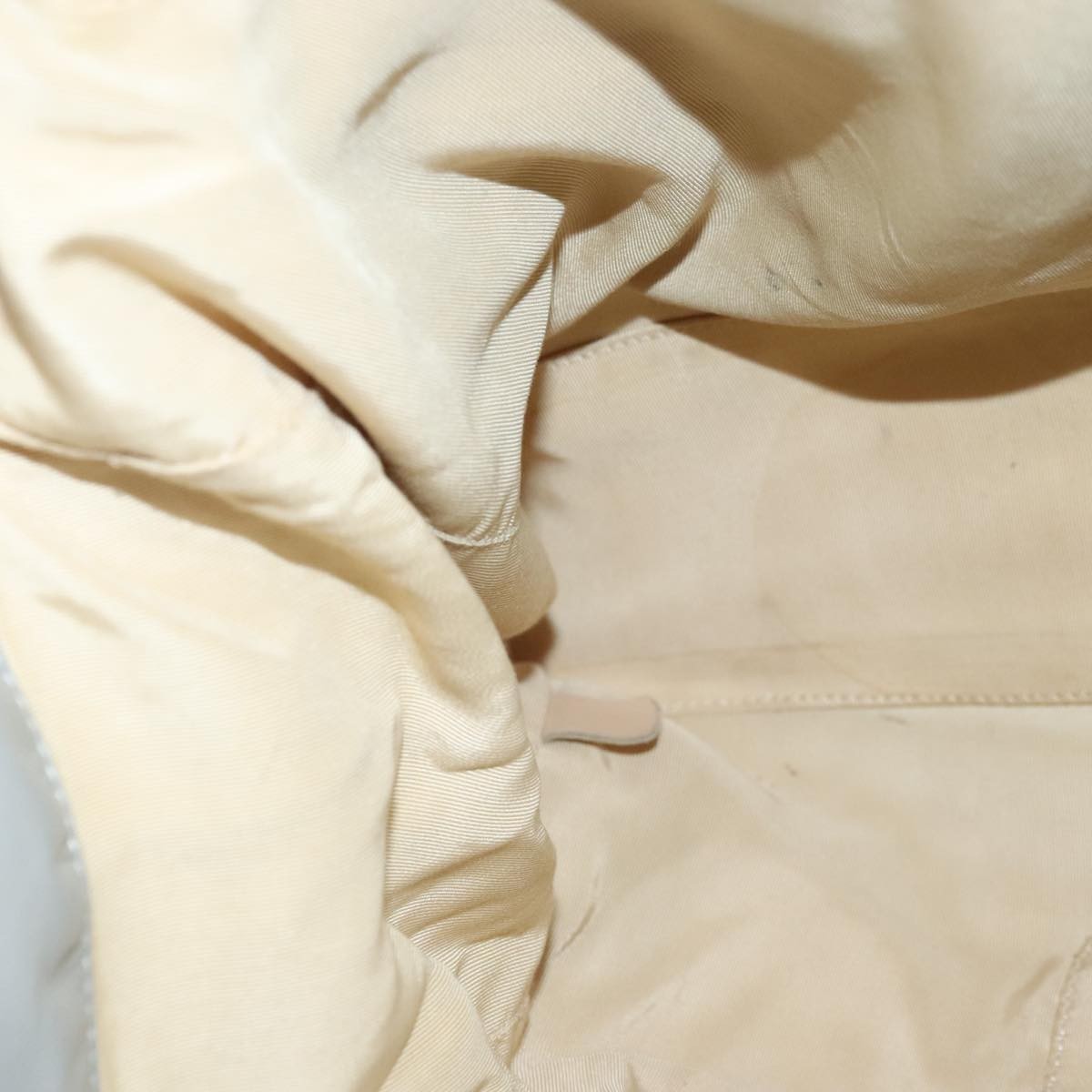 Chanel Chain Shoulder Bag Leather, GRAY, LEATHER, Shoulder bag