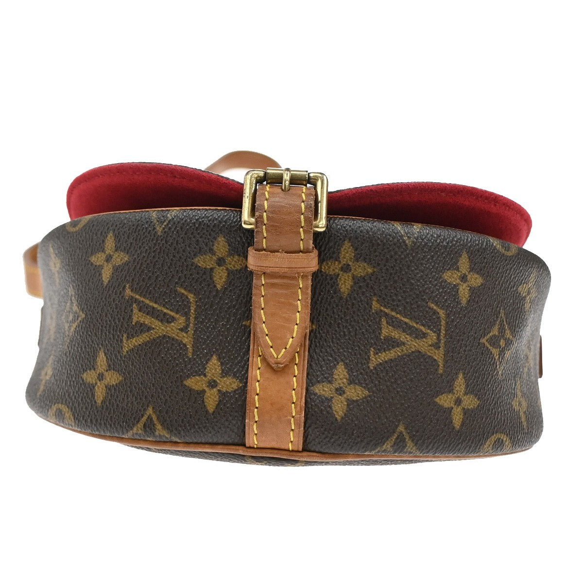 Louis Vuitton Tambourine Handbag Monogram Canvas, BROWN, CANVAS, Crossbody bag