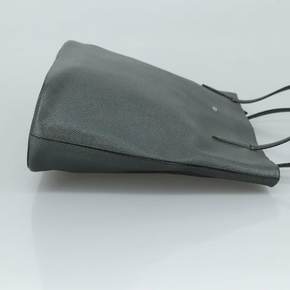 Valentino Garavani Vlogo tote bag Leather, GRAY, LEATHER, Tote bag