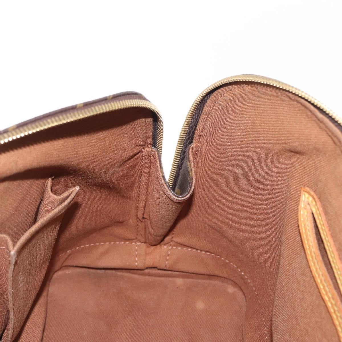 Louis Vuitton Alma Handbag Monogram Canvas, BROWN, CANVAS, Handbag