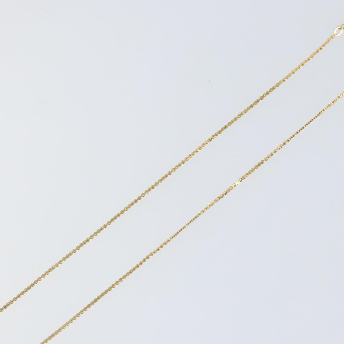 Christian Dior CD Pendant Necklace Metal and Crystals, GOLD, METAL, Necklace