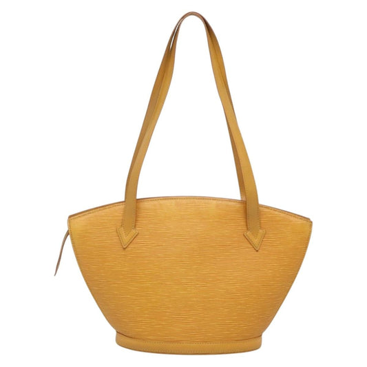 Louis Vuitton Saint Jacques Handbag Epi Leather, YELLOW, LEATHER, Handbag