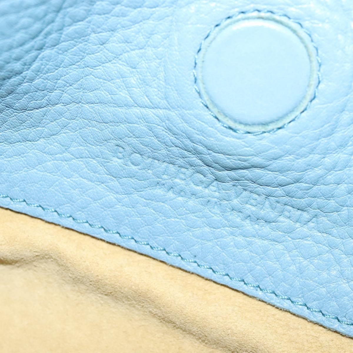 Bottega Veneta Shoulder Bag Leather, BLUE, LEATHER, Shoulder bag