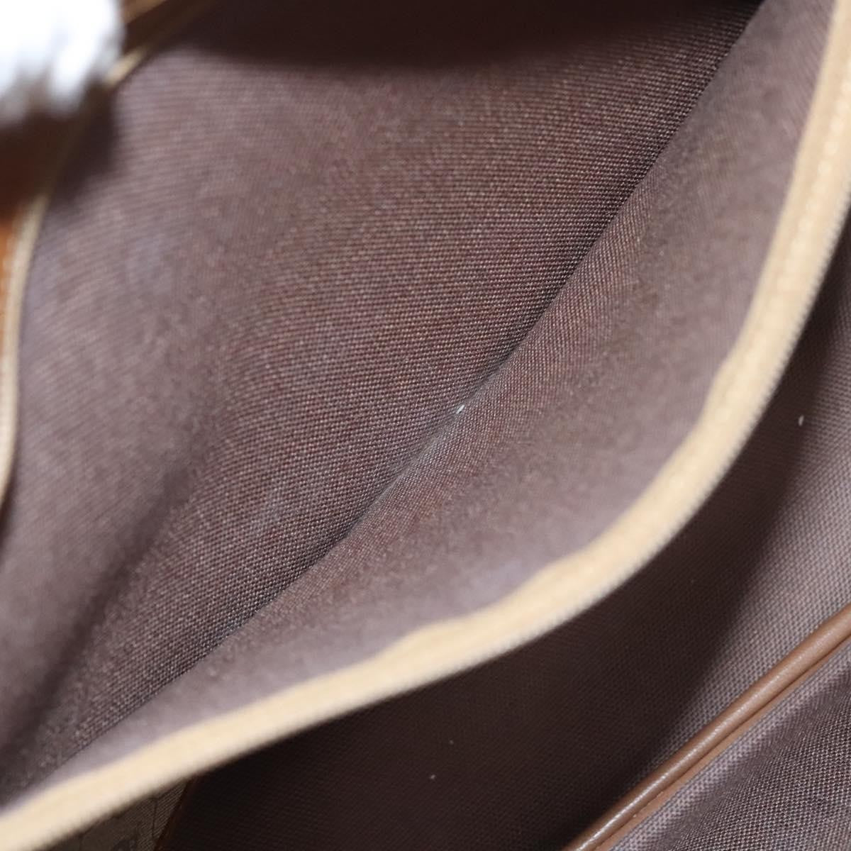 Christian Dior Vintage Honeycomb Tote Bag Canvas and Leather, BEIGE, CANVAS, Tote bag