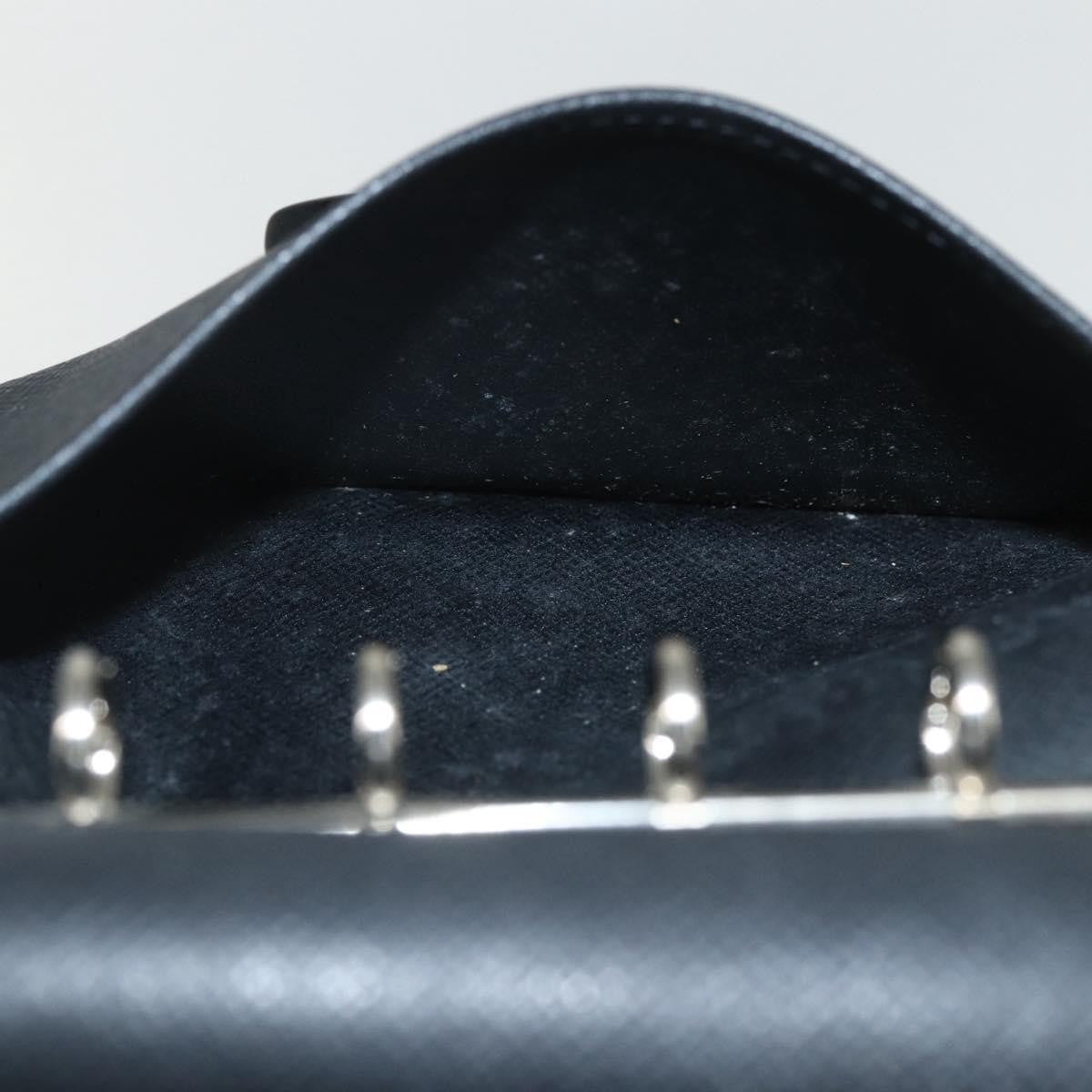 Louis Vuitton Agenda Cover Epi Leather, BLACK, LEATHER, Wallets