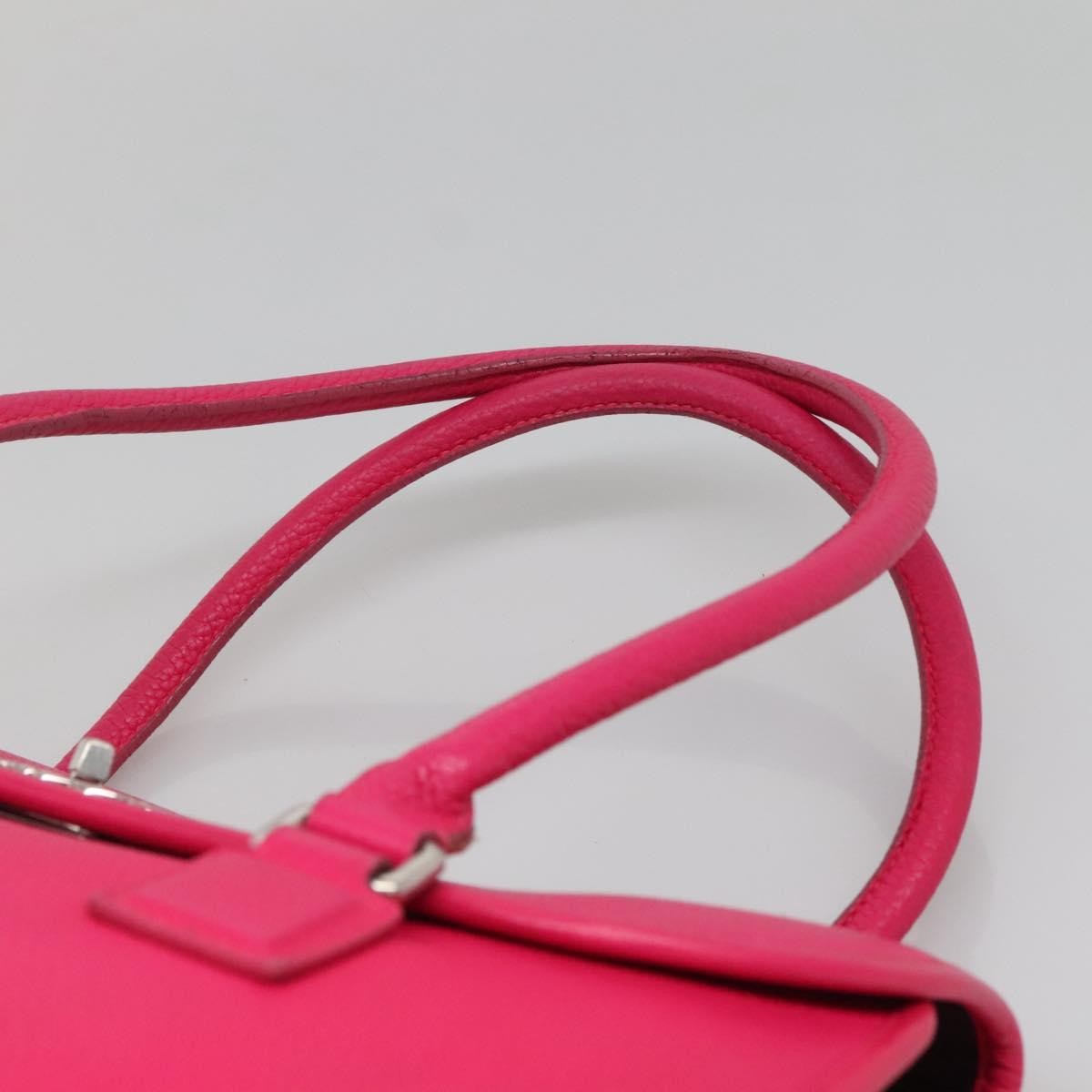 Loewe Alamo Handbag Leather, PINK, LEATHER, Handbag