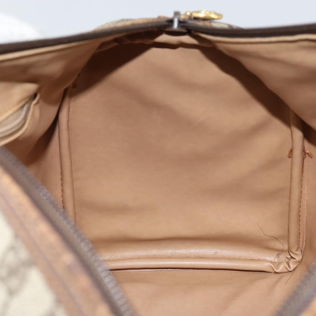 Gucci Vintage Duffle Bag GG Coated Canvas, BEIGE, CANVAS, Travel bag