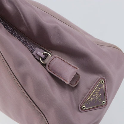 Prada Resin Handle Tote Tessuto, PURPLE, NYLON, Tote bag