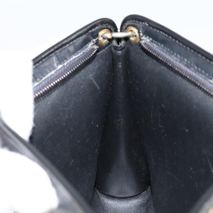 Christian Dior Vintage Trotter Shoulder Bag Canvas, NAVY, CANVAS, Shoulder bag