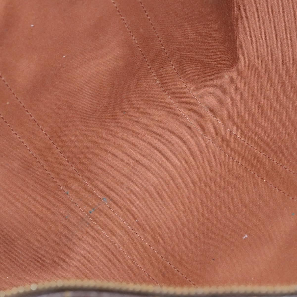 Louis Vuitton Keepall Bag Monogram Canvas, BROWN, CANVAS, Travel bag