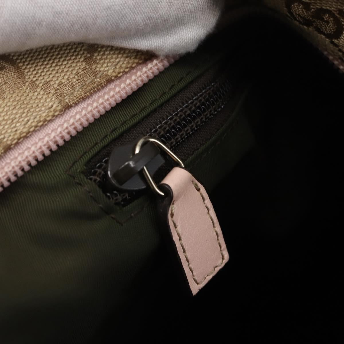 Gucci Diaper Web Strap Tote GG Canvas, BEIGE, CANVAS, Tote bag