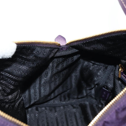 Prada Vintage Boston Bag Nylon, PURPLE, NYLON, Bag