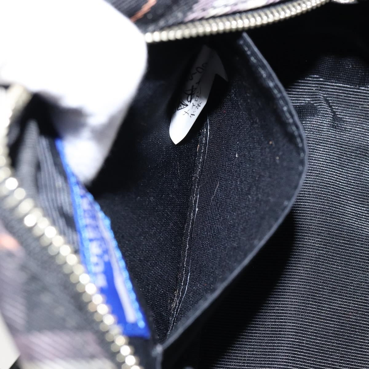 Burberry Nova Check Blue Label Nylon, BLACK, NYLON, Travel bag