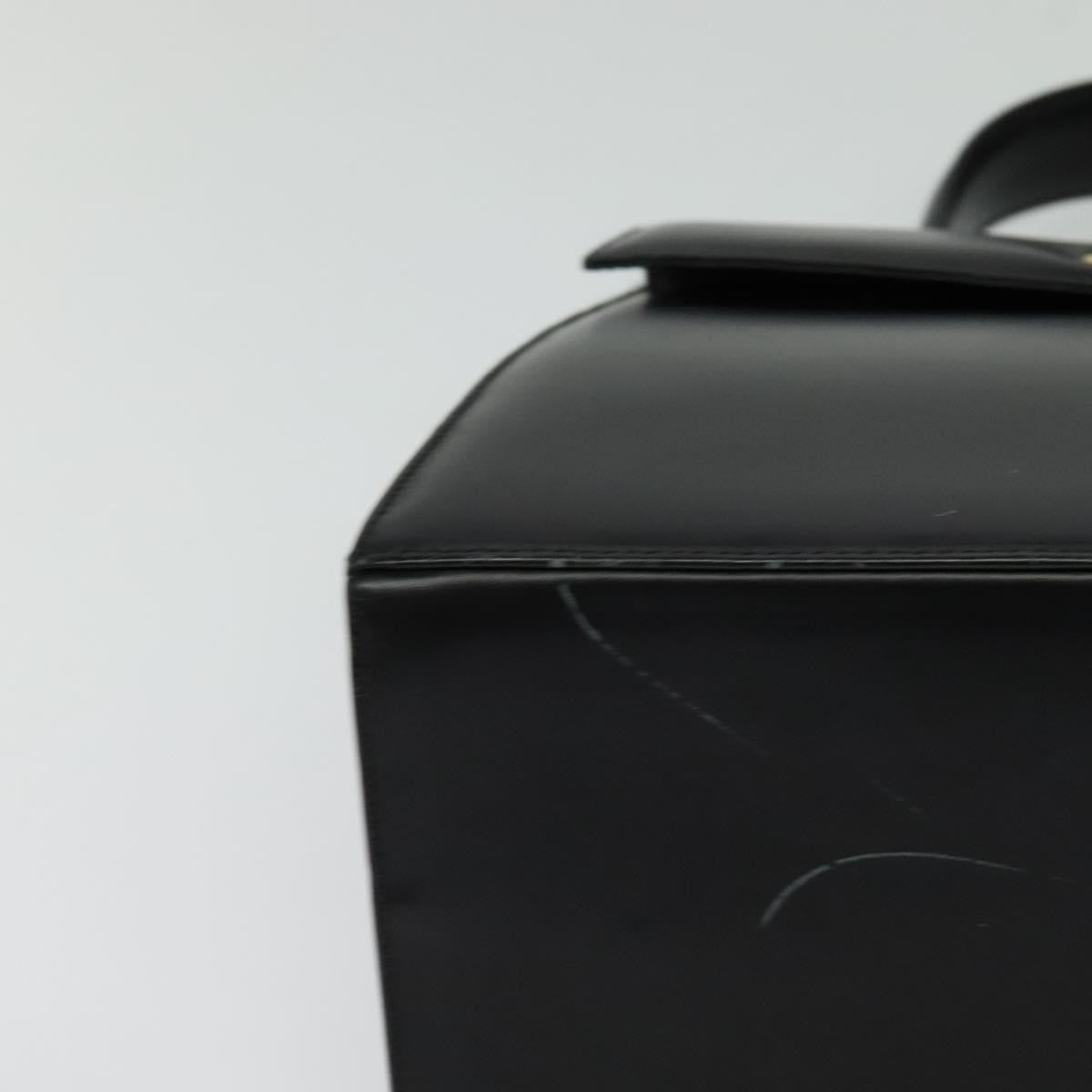 Salvatore Ferragamo Gancini Convertible Top Handle Bag Leather, BLACK, LEATHER, Handbag