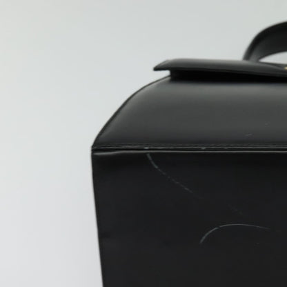 Salvatore Ferragamo Gancini Convertible Top Handle Bag Leather, BLACK, LEATHER, Handbag