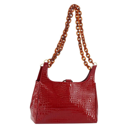 Givenchy Shoulder Bag Patent leather, RED, PATENT_LEATHER, Shoulder bag
