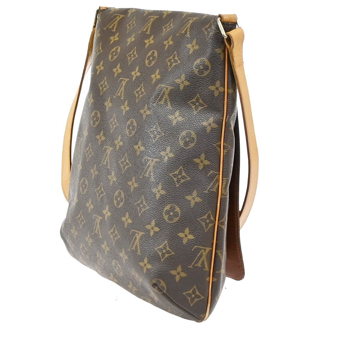 Louis Vuitton Musette Salsa Handbag Monogram Canvas, Brown, Canvas, Shoulder Bag