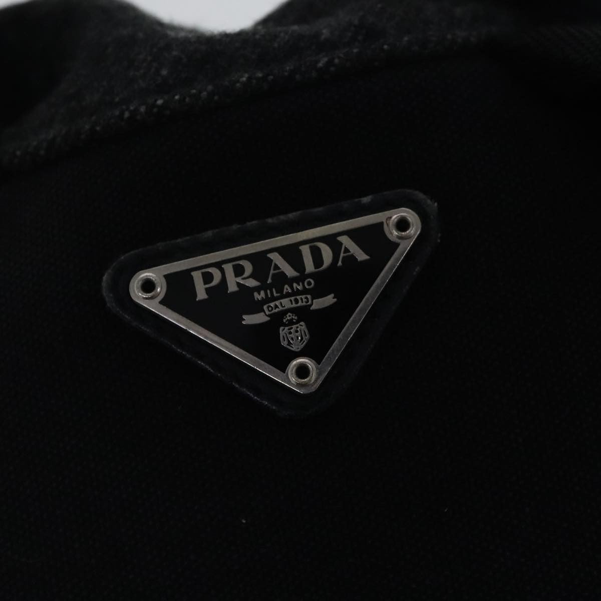 Prada Single Buckle Pocket Backpack Wool, GRAY, WOOL, Backpack