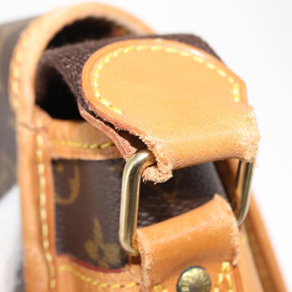 Louis Vuitton Sac Gibeciere Messenger Bag Monogram Canvas, BROWN, CANVAS, Shoulder bag
