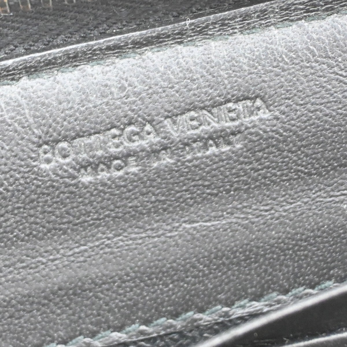 Bottega Veneta Intrecciato Wallet Leather, BLACK, LEATHER, Wallets