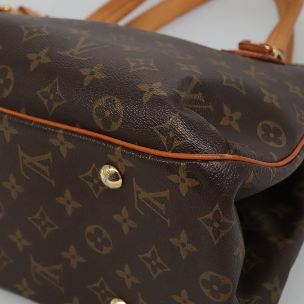 Louis Vuitton Griet Handbag Monogram Canvas, BROWN, CANVAS, Tote bag