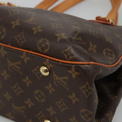 Louis Vuitton Griet Handbag Monogram Canvas, BROWN, CANVAS, Tote bag