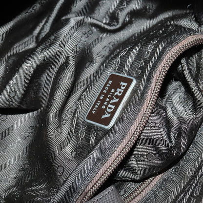 Prada Double Front Pocket Backpack Tessuto, KHAKI, NYLON, Backpack