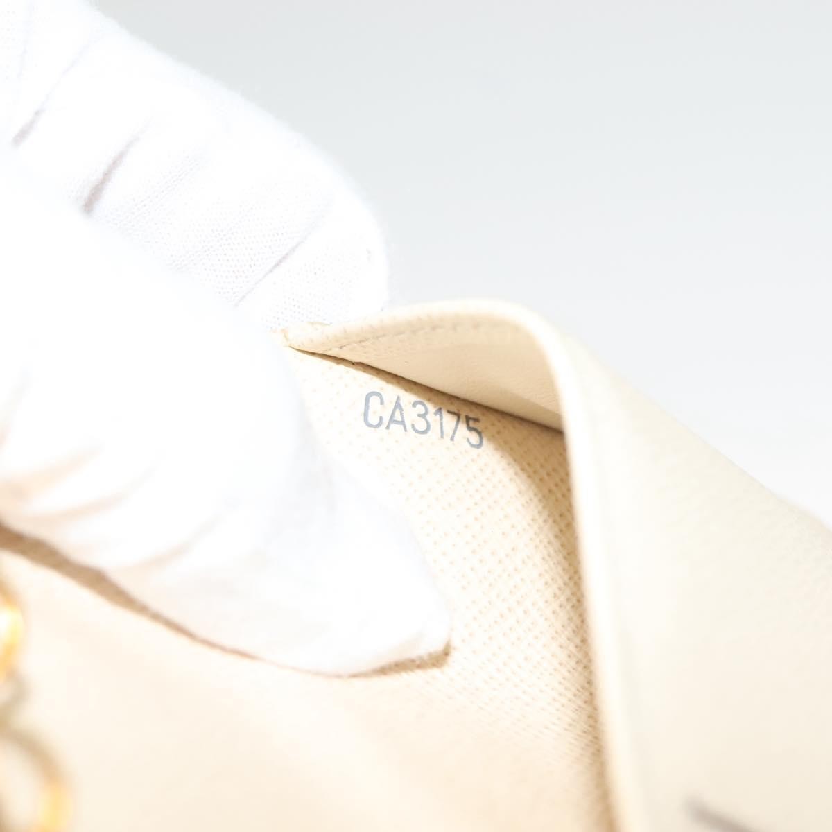 Louis Vuitton Agenda Cover Damier Azur, WHITE, CANVAS, Tech accessory