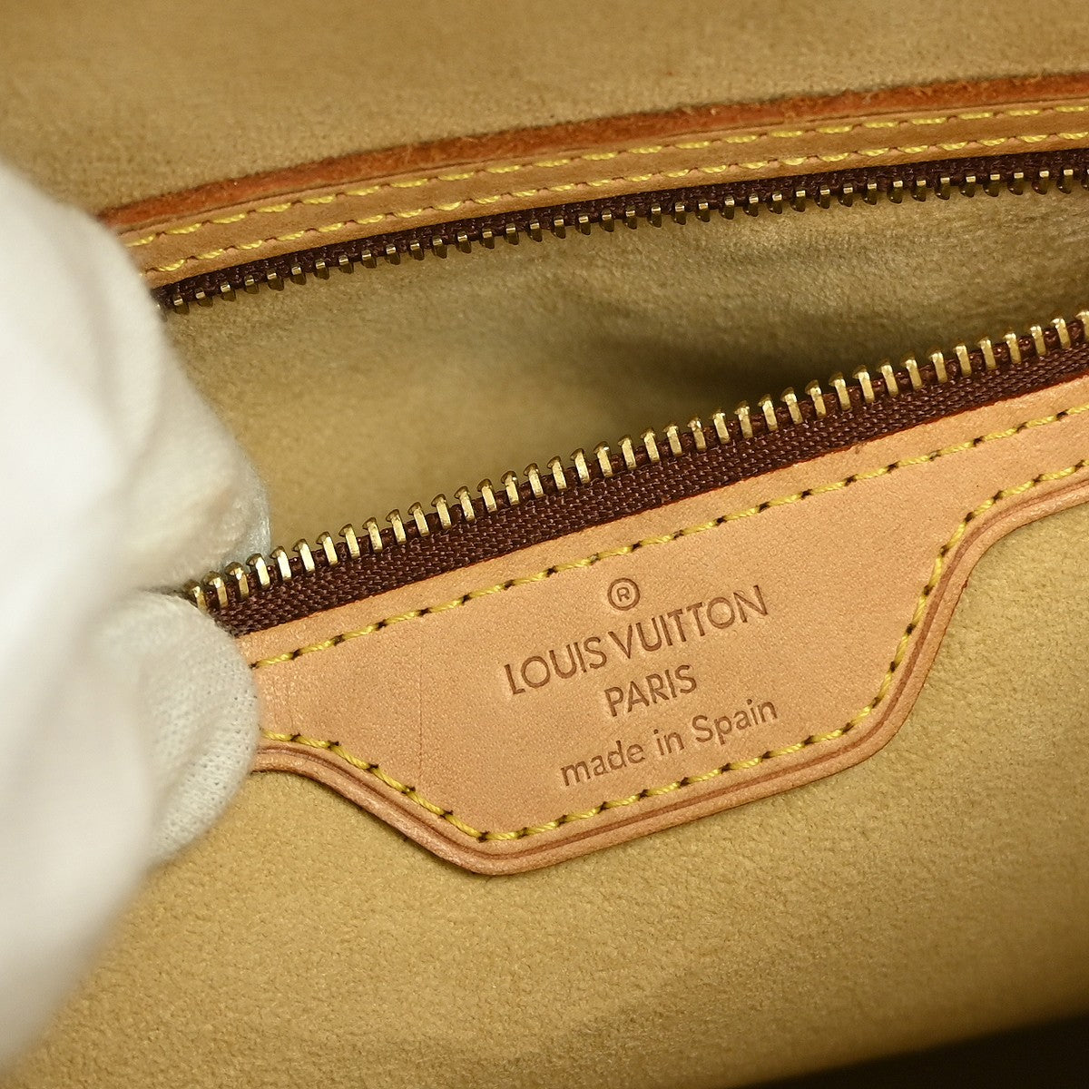 Louis Vuitton Looping Handbag Monogram Canvas, BROWN, CANVAS, Shoulder bag