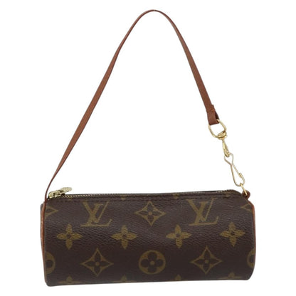 Louis Vuitton Papillon Pochette Monogram Canvas, BROWN, CANVAS, Clutche & pouche